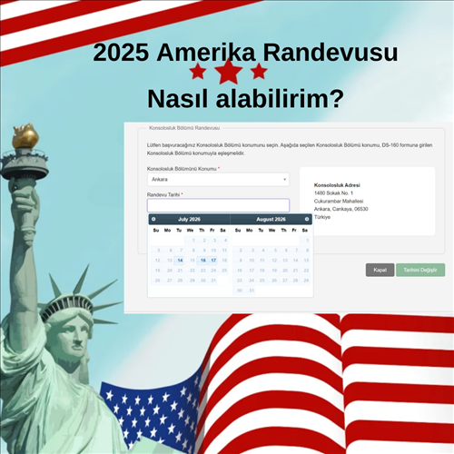 2025’te Hızlı Amerika Vize Randevusu  