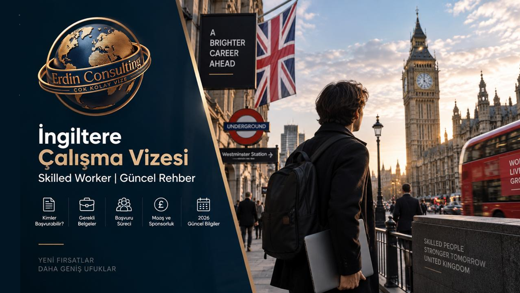 İngiltere Çalışma Vizesi – Skilled Worker Visa